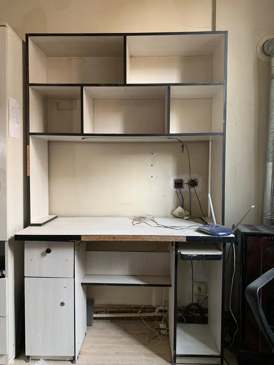 میز و کتابخانه|میز تحریر و کامپیوتر|باقرشهر, |دیوار