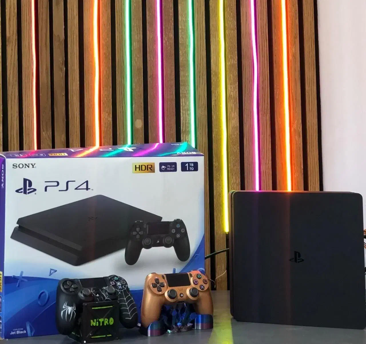 SLIM PS4 1TB FULL GAME وارداتی|کنسول، بازی ویدئویی و آنلاین|مشهد, عامل|دیوار
