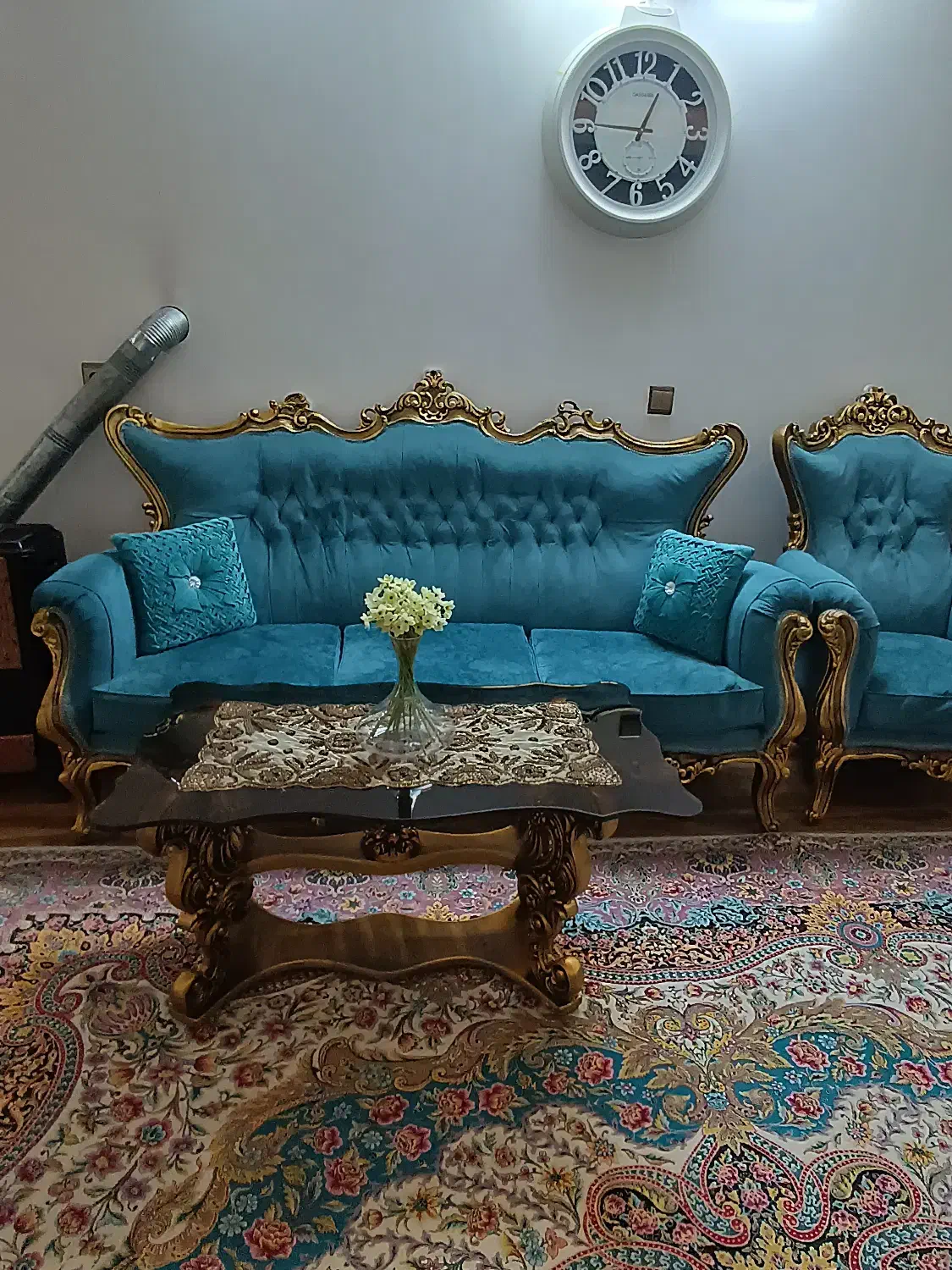 مبل سلطنتی|مبلمان خانگی و میز عسلی|اسلامشهر, شهرک محمدیه|دیوار