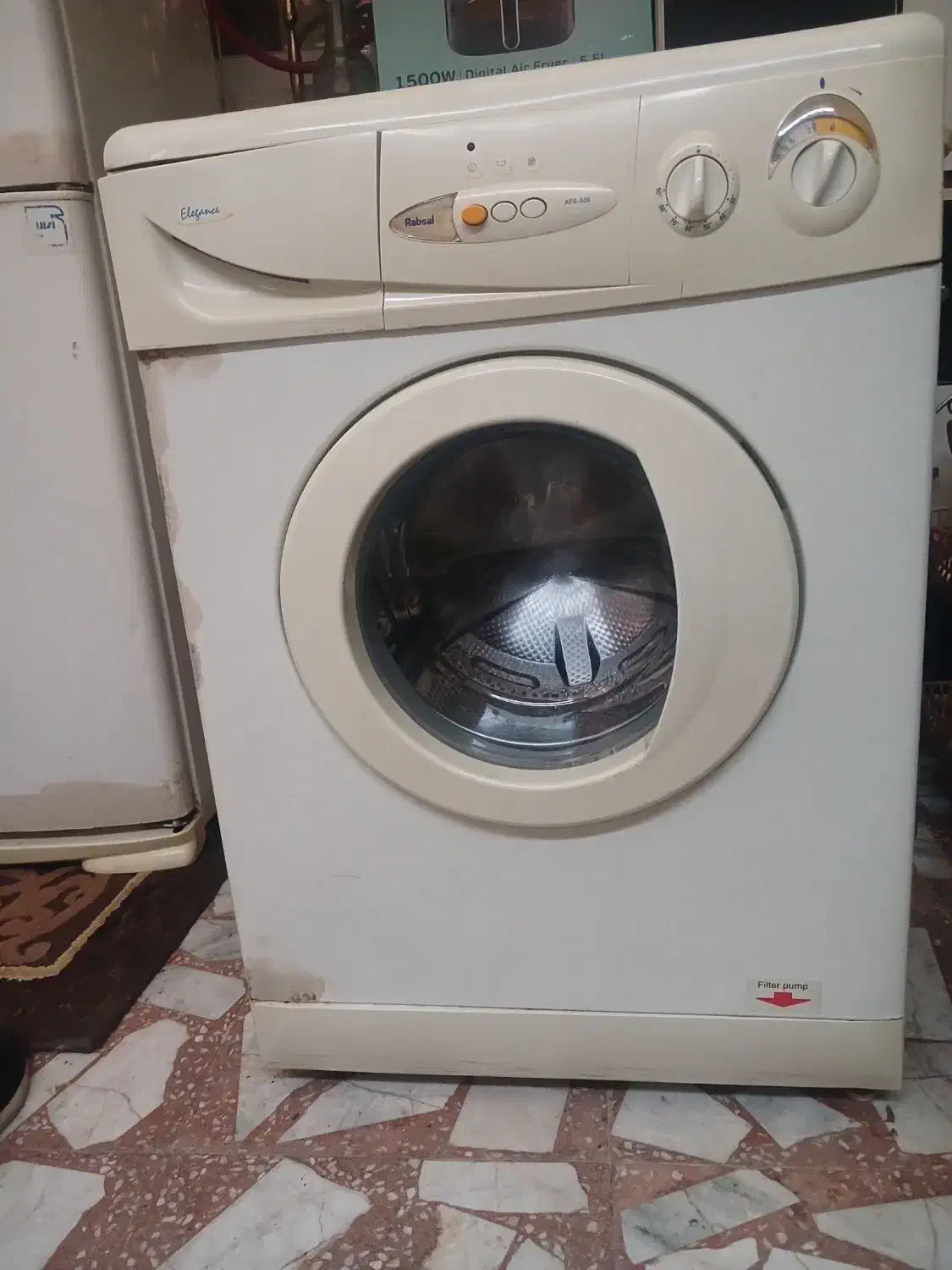 لباسشویی ابسال|ماشین لباسشویی و خشک‌کن لباس|رشت, کوی قدس|دیوار