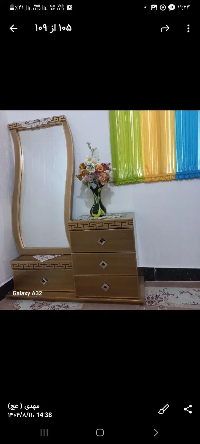 تختخواب دو نفره محکم|تخت و سرویس خواب|فامنین, |دیوار