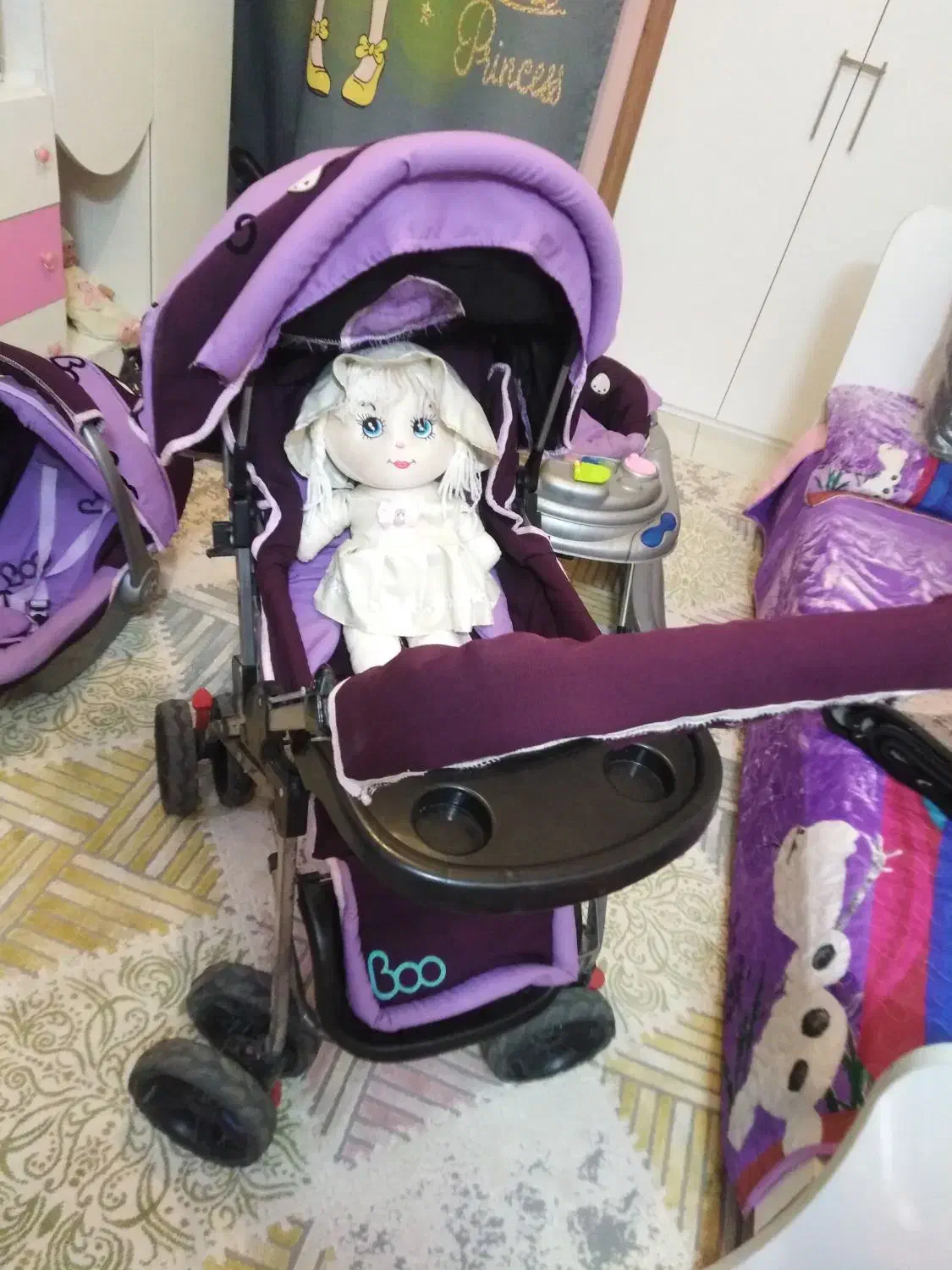 ست کالسکه رورویک کریر و ساک نوزاد|کالسکه و لوازم جانبی|مشهد, هنرور|دیوار