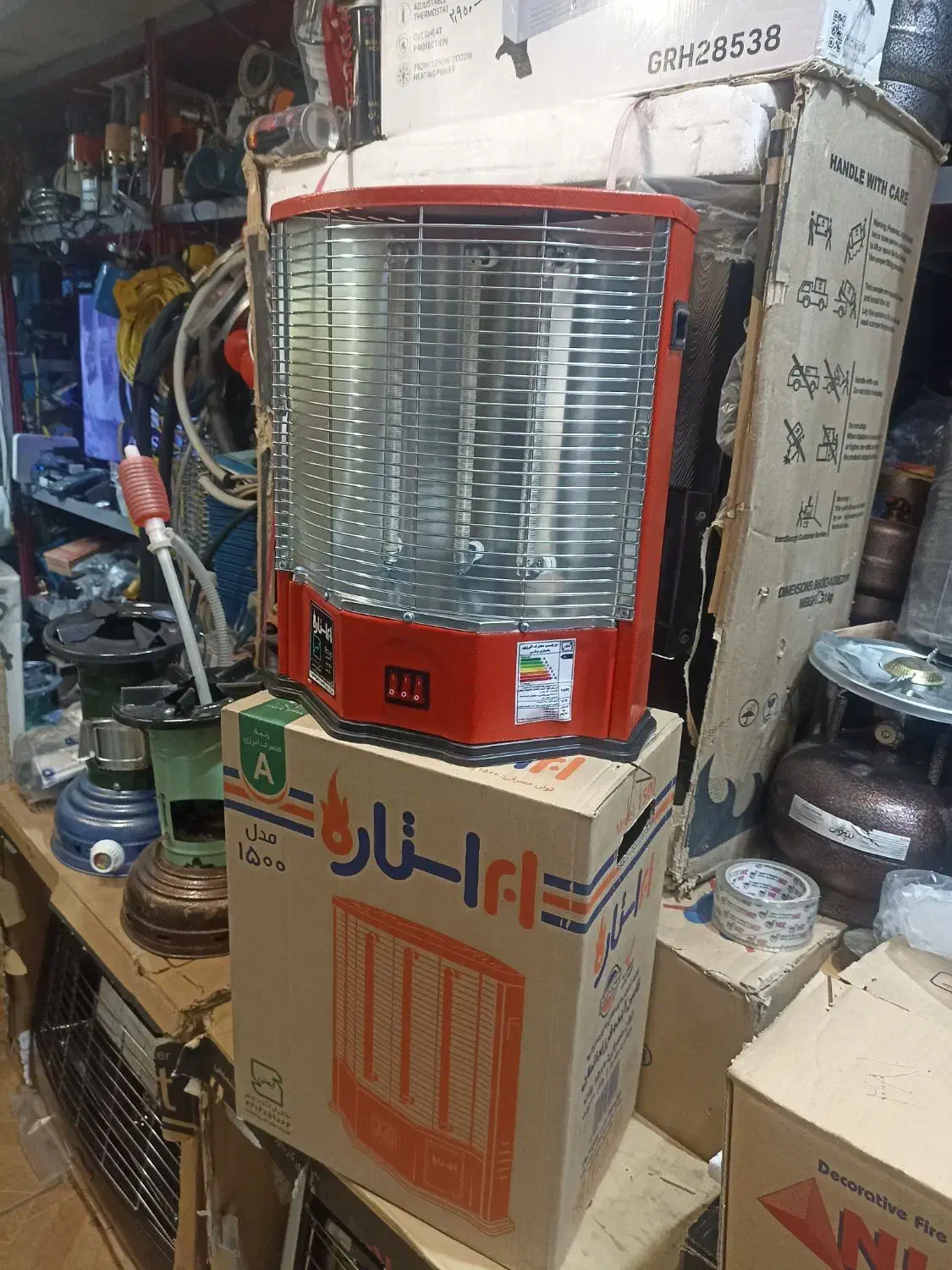 بخاری برقی المنت سرامیکی|بخاری، هیتر، شومینه|شیراز, اصلاحنژاد|دیوار