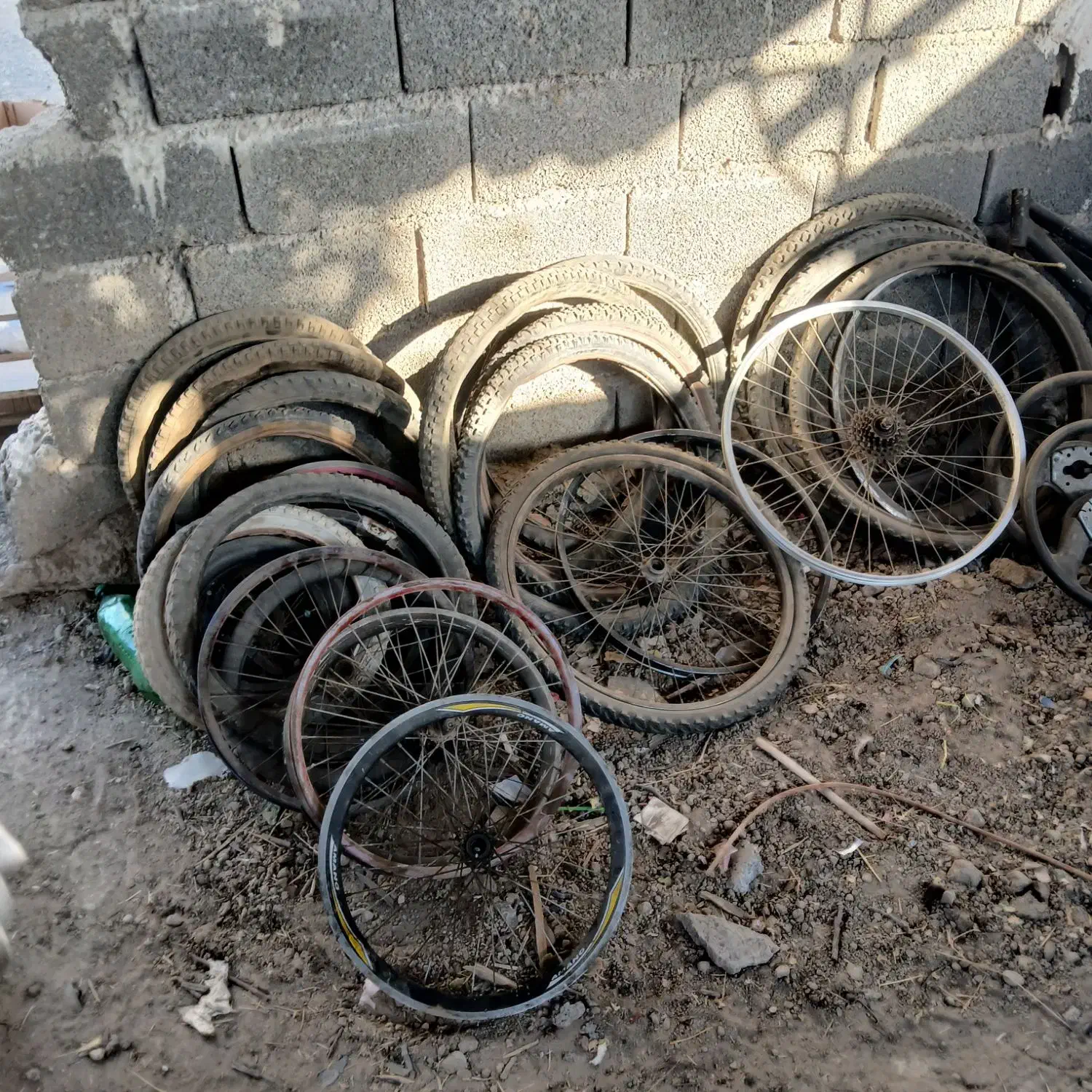 لوازم دوچرخه رینگ کاما لاستیک فرمون و غیره|دوچرخه، اسکیت، اسکوتر|ماهدشت, |دیوار