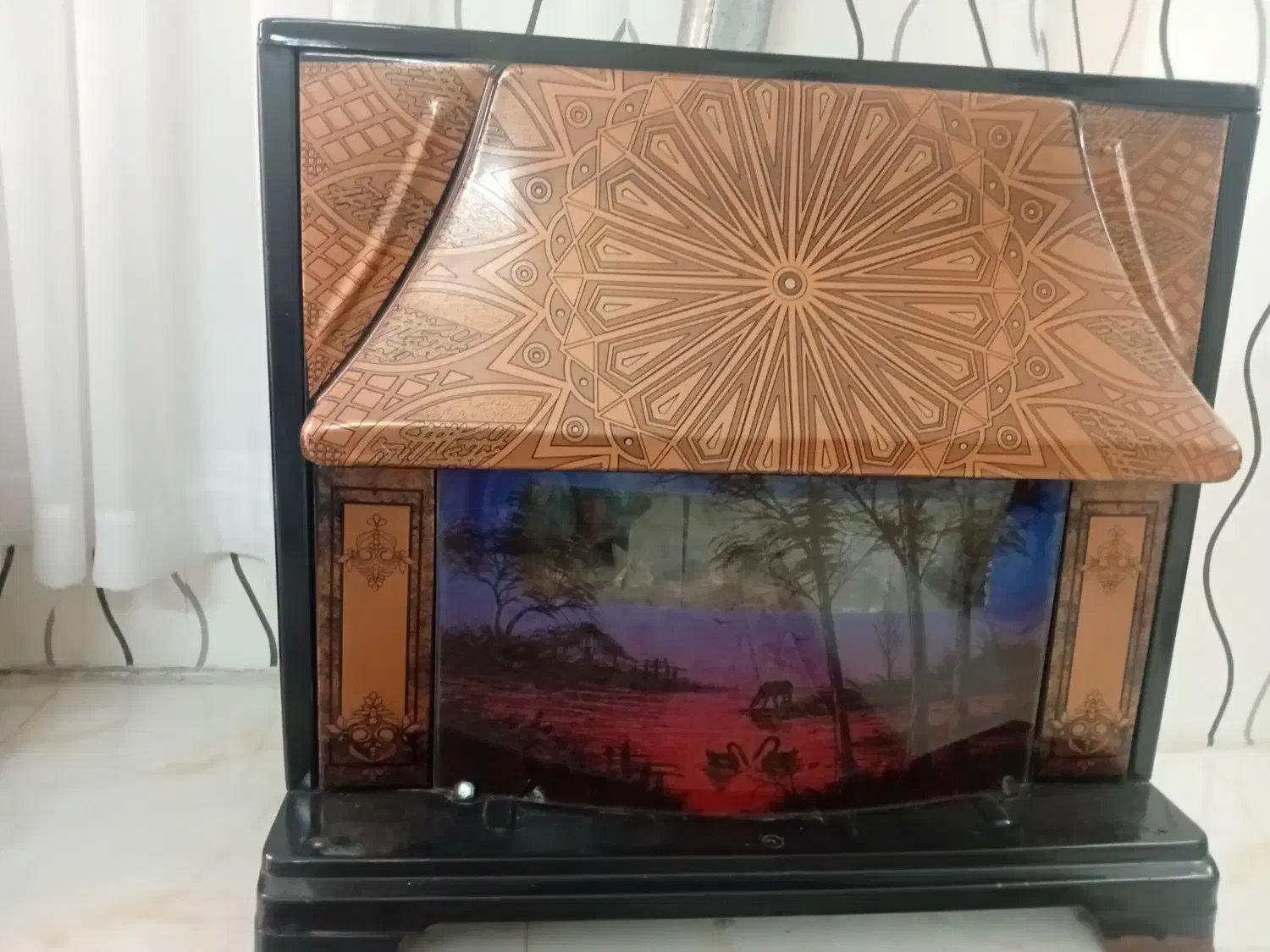 بخاری گازی شومینه ای|بخاری، هیتر، شومینه|بابل, |دیوار