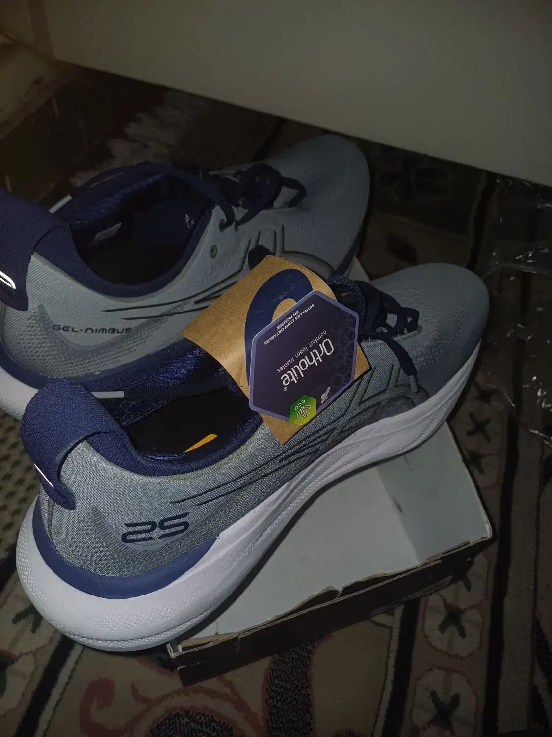 یک جفت کقش اسپورت اسیکس اورجینال،شماره ۴۴،۴۵|کیف، کفش، کمربند|یزد, |دیوار