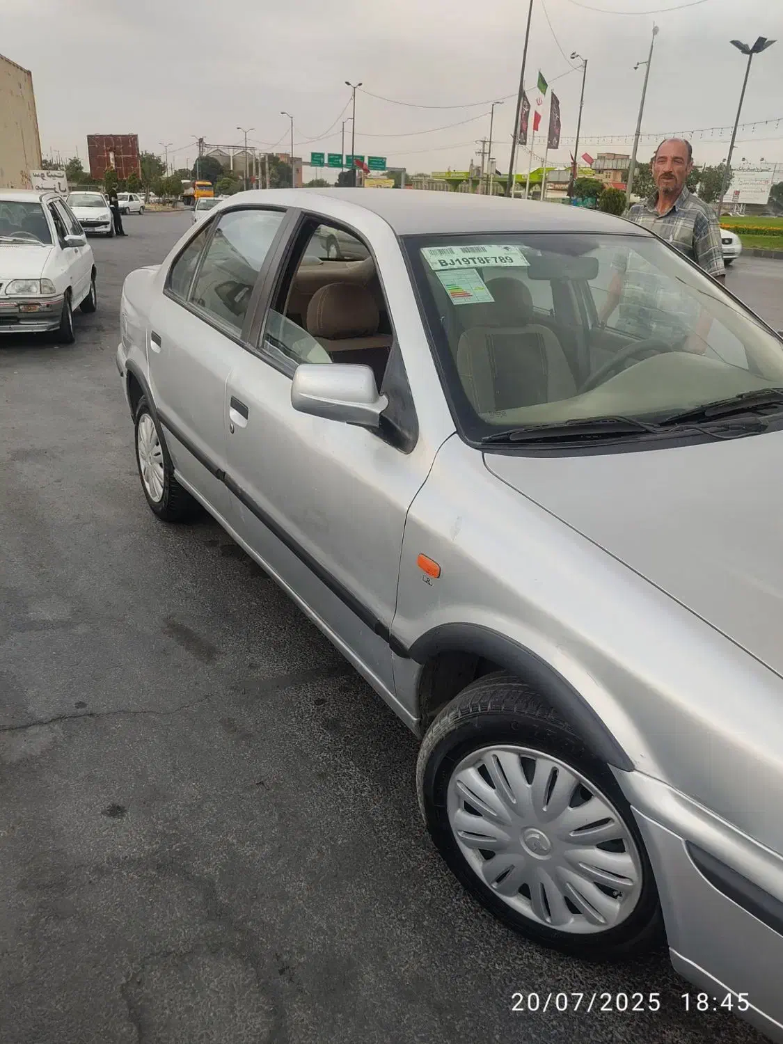 سمند نقره ای مدل 85|خودرو سواری و وانت|همدان, |دیوار