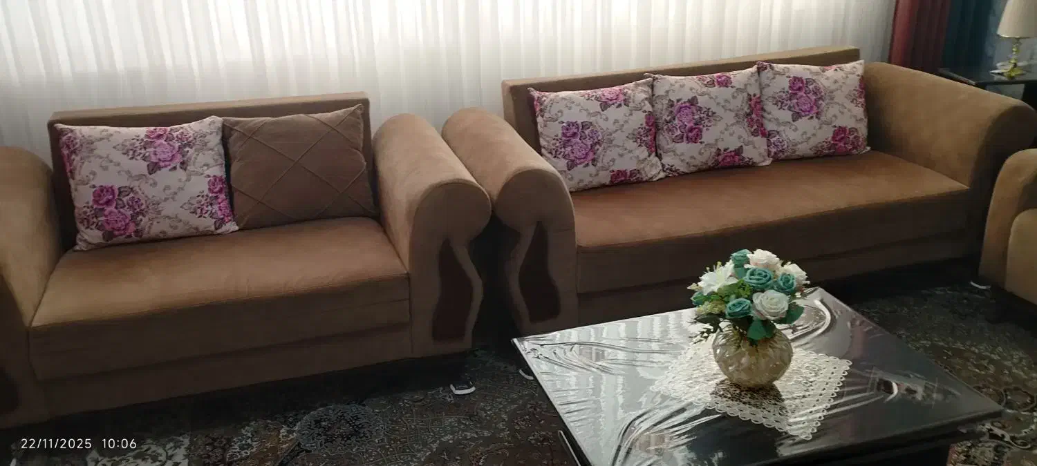 مبل  هفت نفره با میز عسلی|مبلمان خانگی و میز عسلی|سنقر, |دیوار