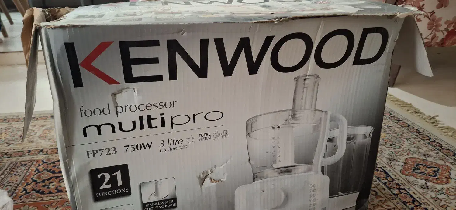 غذا ساز چند کار کنوود اصل|خردکن، آسیاب، غذاساز|مشهد, الهیه|دیوار