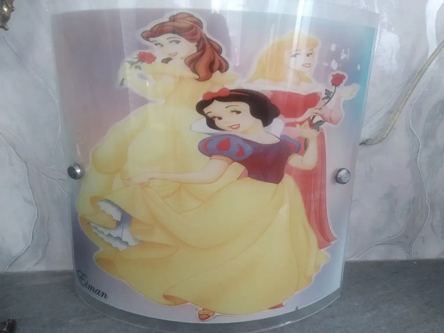 شب خواب سیندرلا به همراه لامپ|چراغ خواب و آباژور|سمنان, |دیوار