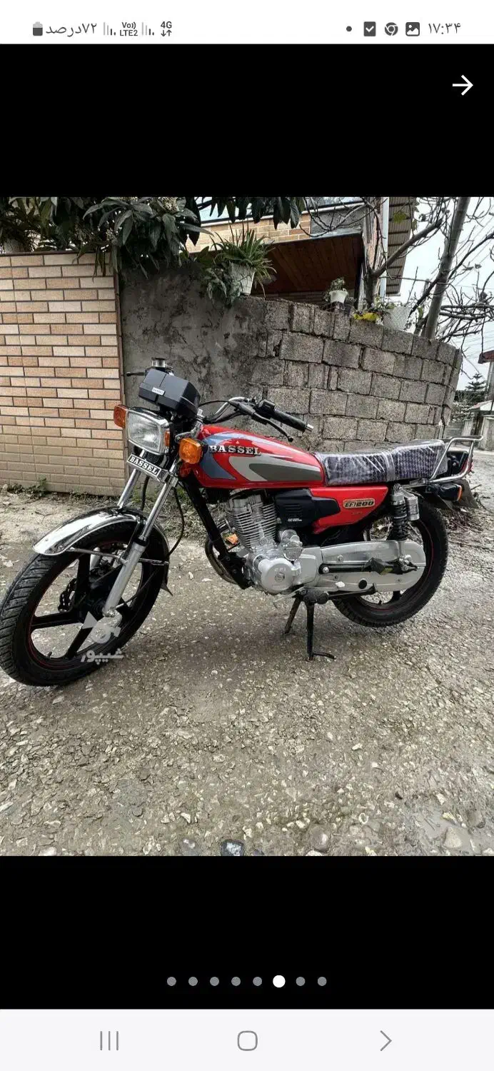 هوندا۲۰۰زیرقیمت ۱۰۸|موتورسیکلت|چالوس, |دیوار