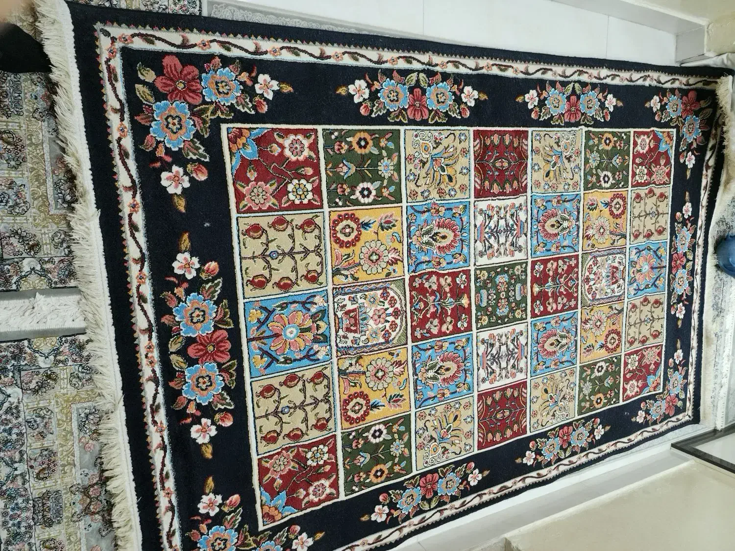 یک جفت فرش ماشینی|فرش|مشهد, محمدآباد|دیوار