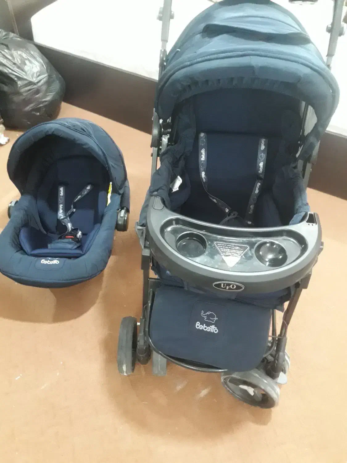 ست کالسکه و کریر و روروئک|کالسکه و لوازم جانبی|زنجان, |دیوار