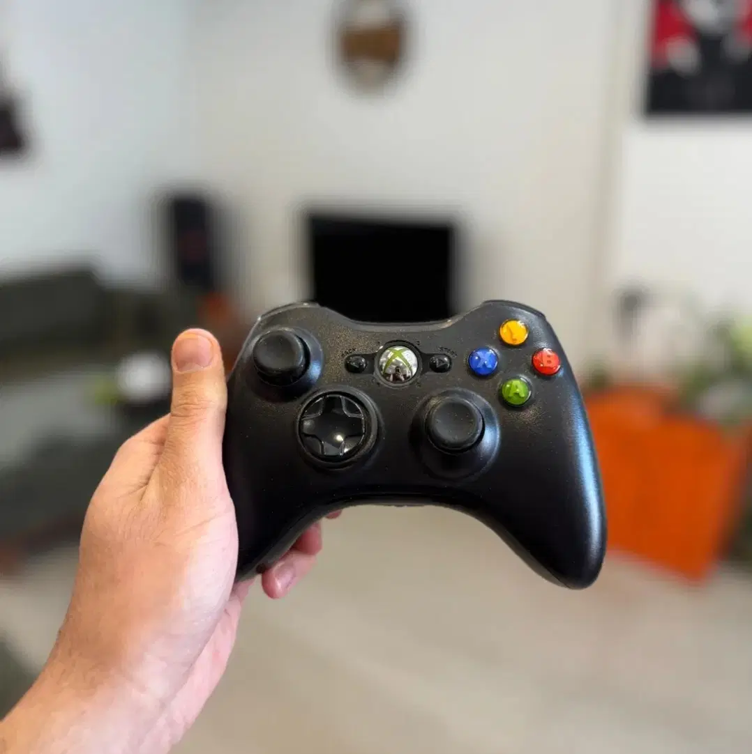 دسته ایکس باکس 360 Xbox در حد نو با باتری شارژی|کنسول، بازی ویدئویی و آنلاین|رشت, دروازه لاکان|دیوار