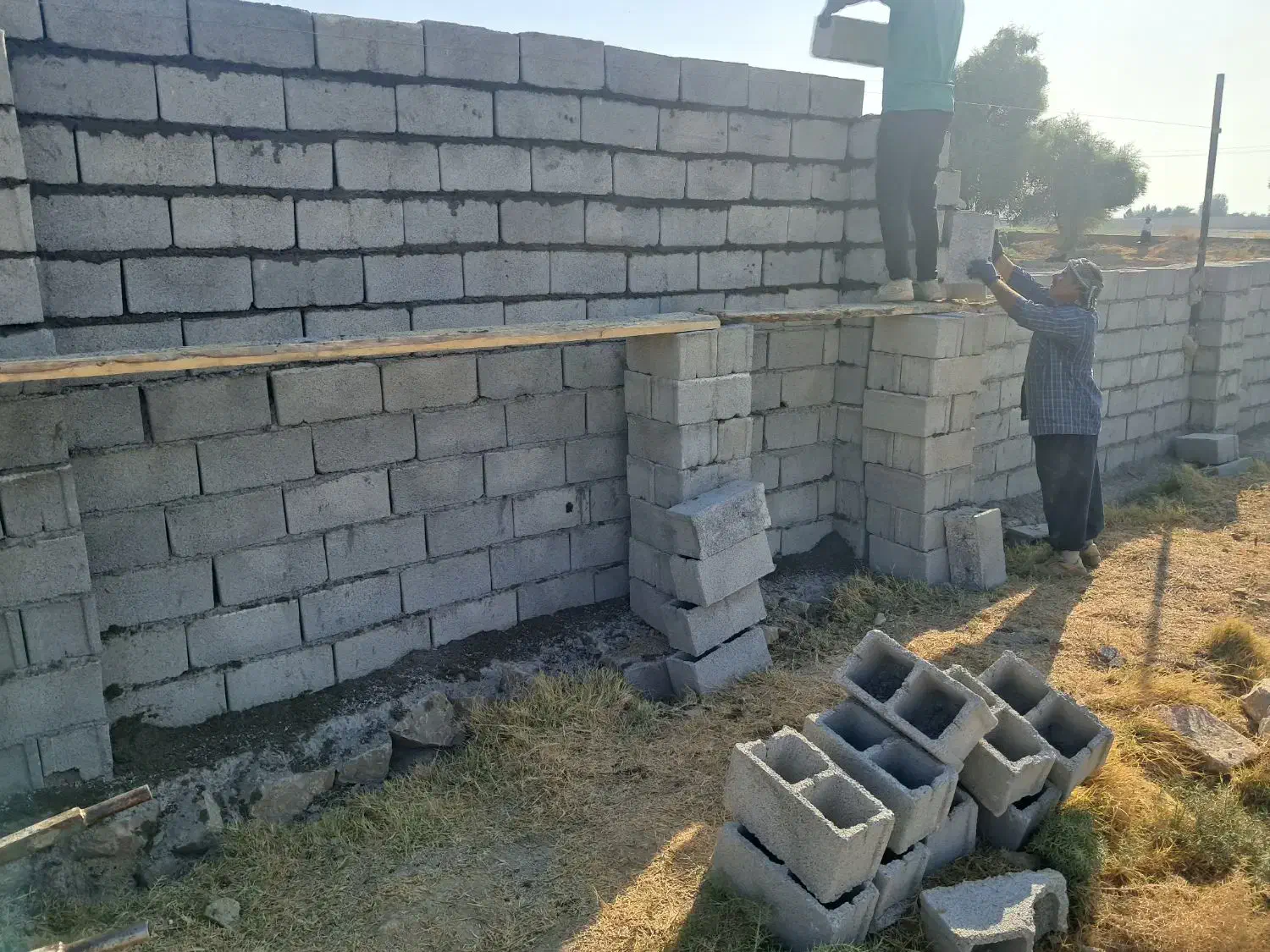 سنگ کاری پیه وبلوک کاری|خدمات پیشه و مهارت|شوشتر, |دیوار