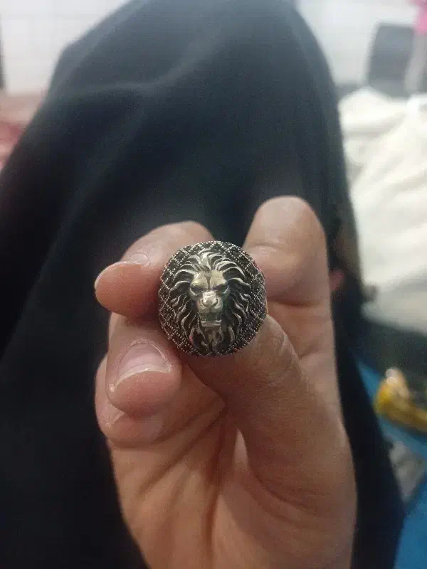 انگشتر نگین شیر مفت مفت|جواهرات|زرند, |دیوار