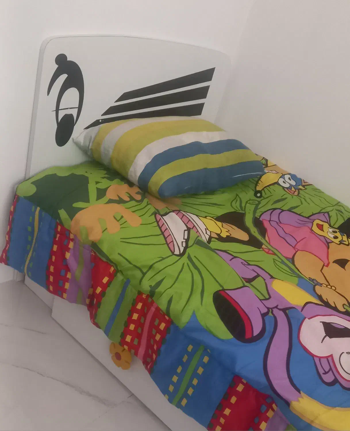 تخت کودک و نوجوان|تخت و سرویس خواب|مشهد, کارمندان دوم|دیوار