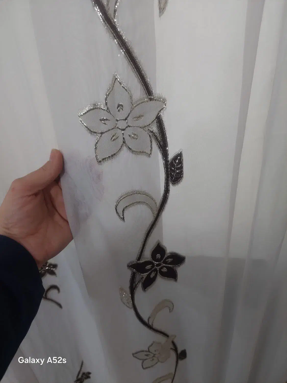 دو عدد پرده سالم همراه کناره|پرده، رانر، رومیزی|اقبالیه, |دیوار