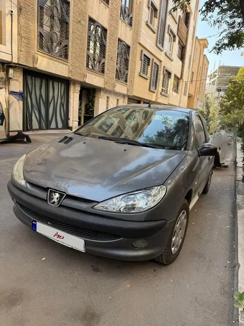 ۲۰۶sd مدل ۸۷ بی رنگ v8|خودرو سواری و وانت|قزوین, |دیوار