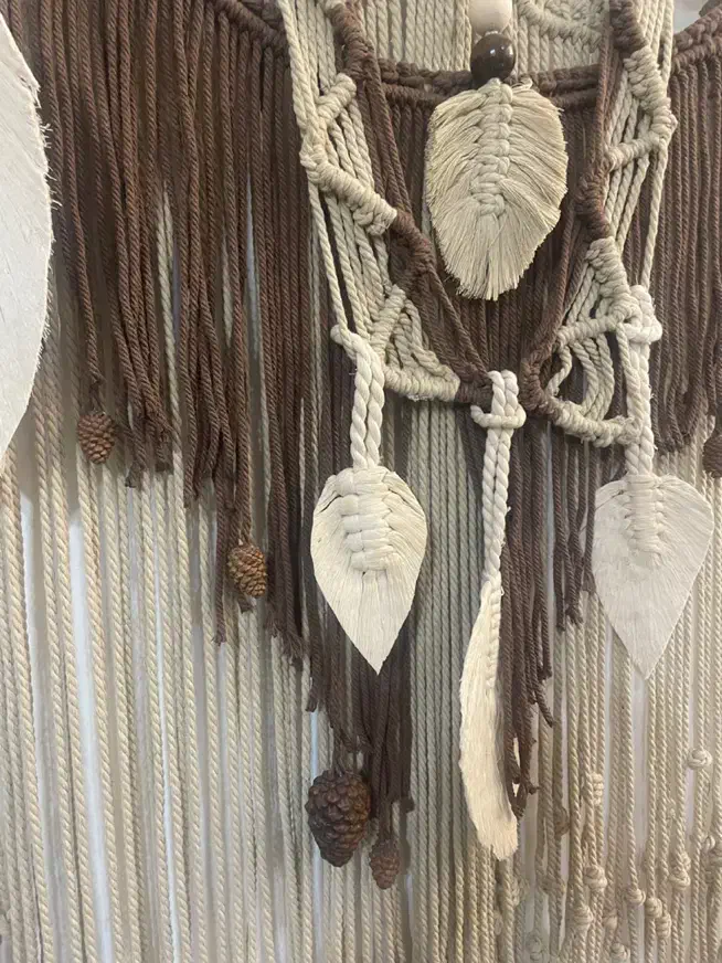 مکرومه دیوارکوب شیک ومدرن|صنایع دستی و سایر لوازم تزئینی|تهران, پونک|دیوار