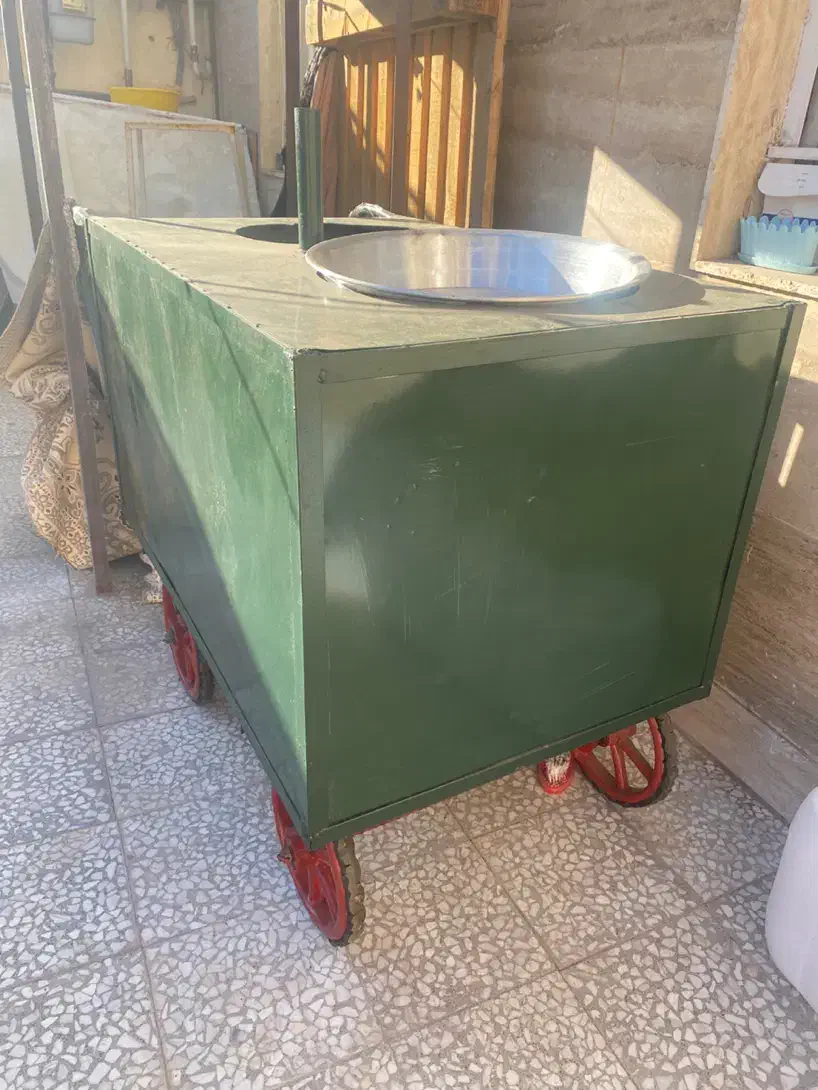 چهار چرخ گاری تجهیزات آشپز خانه فلافل جغول قبول|فروشگاه و مغازه|گلستان (تهران), |دیوار