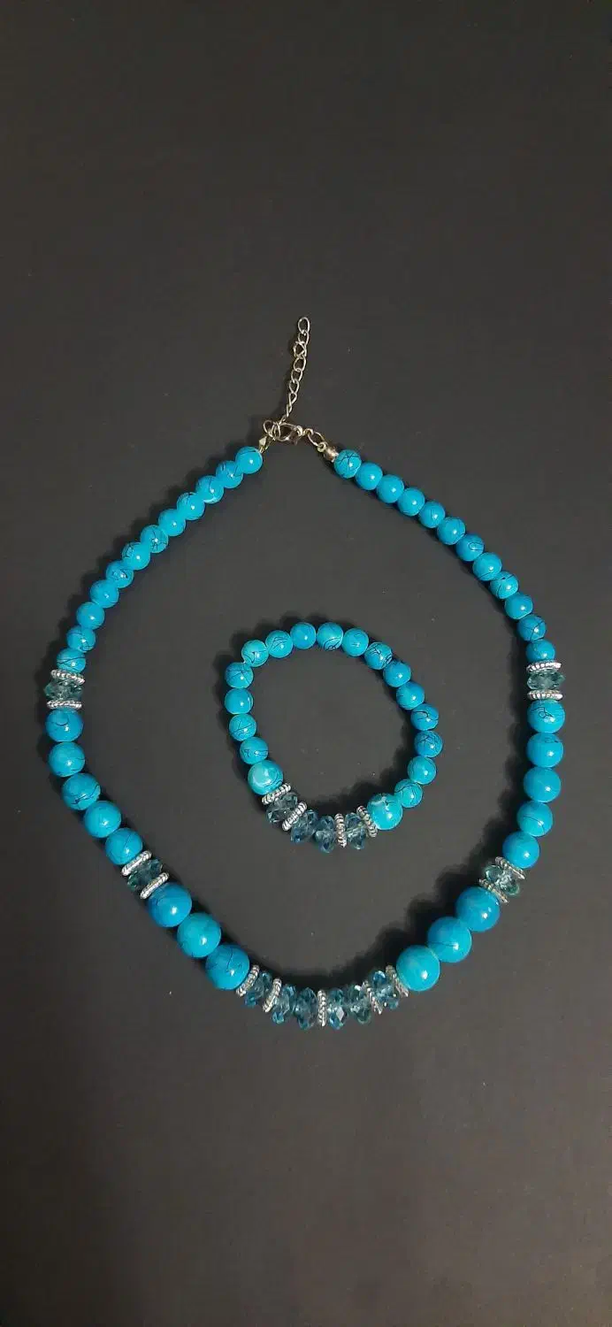 ست گردنبند و دستبند کاملا نو|بدلیجات|اراک, |دیوار