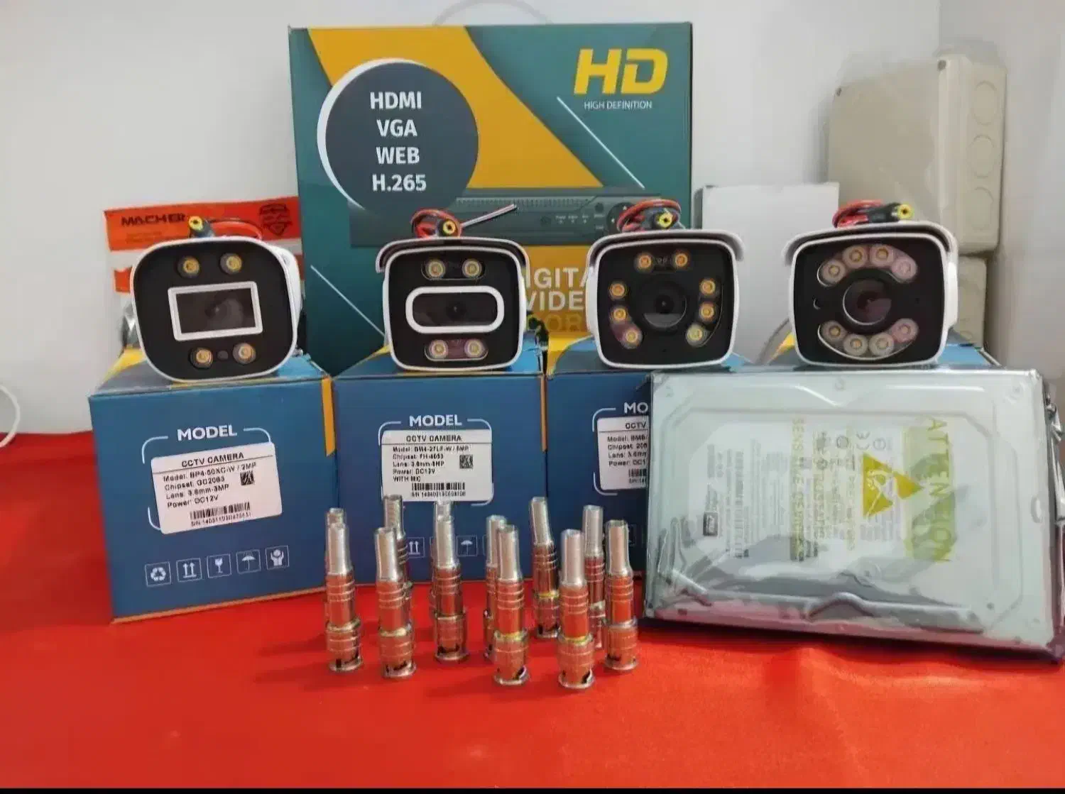 دوربین برد قوی وضدآب*گارانتی معتبر*انتقال تصویر|دوربین مداربسته|یاسوج, |دیوار