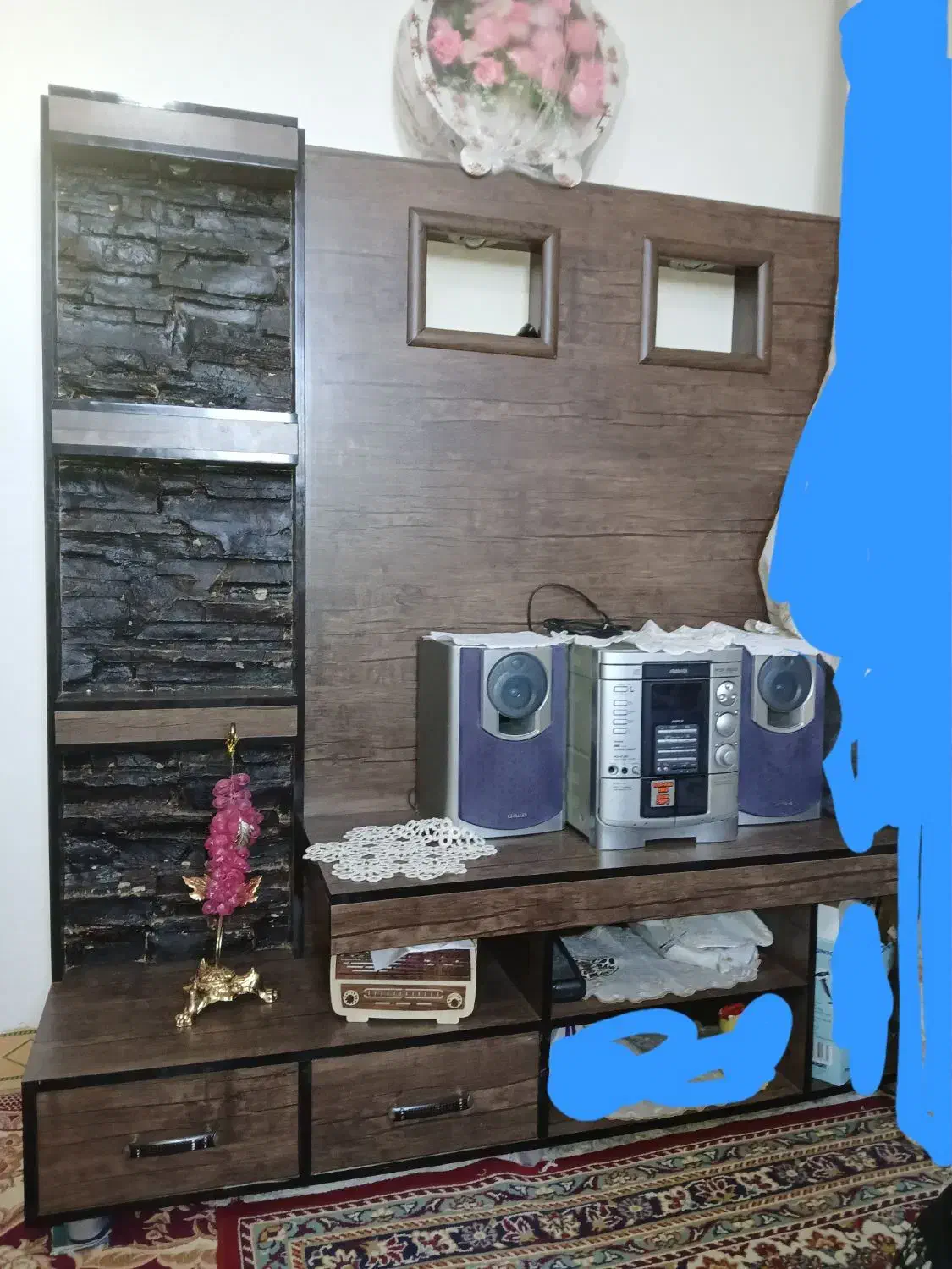 میز تی وی|میز تلویزیون|سامن, |دیوار