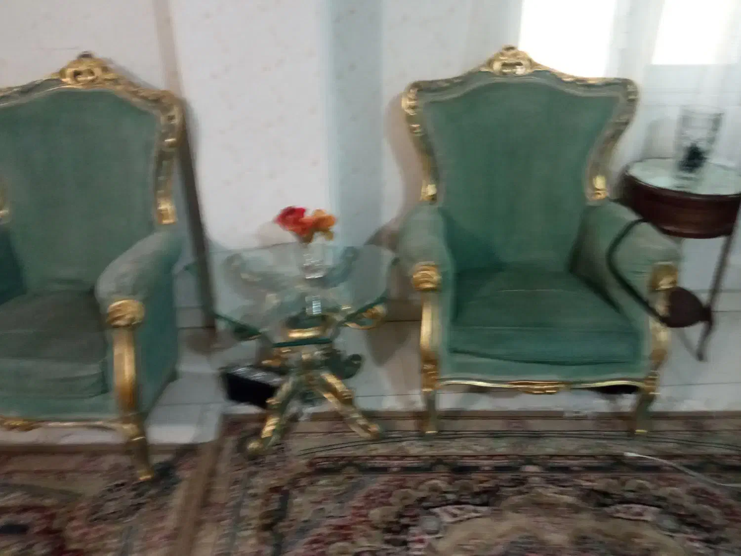 مبل و ناهار خوری ۷نفره|مبلمان خانگی و میز عسلی|تهران, قیام|دیوار