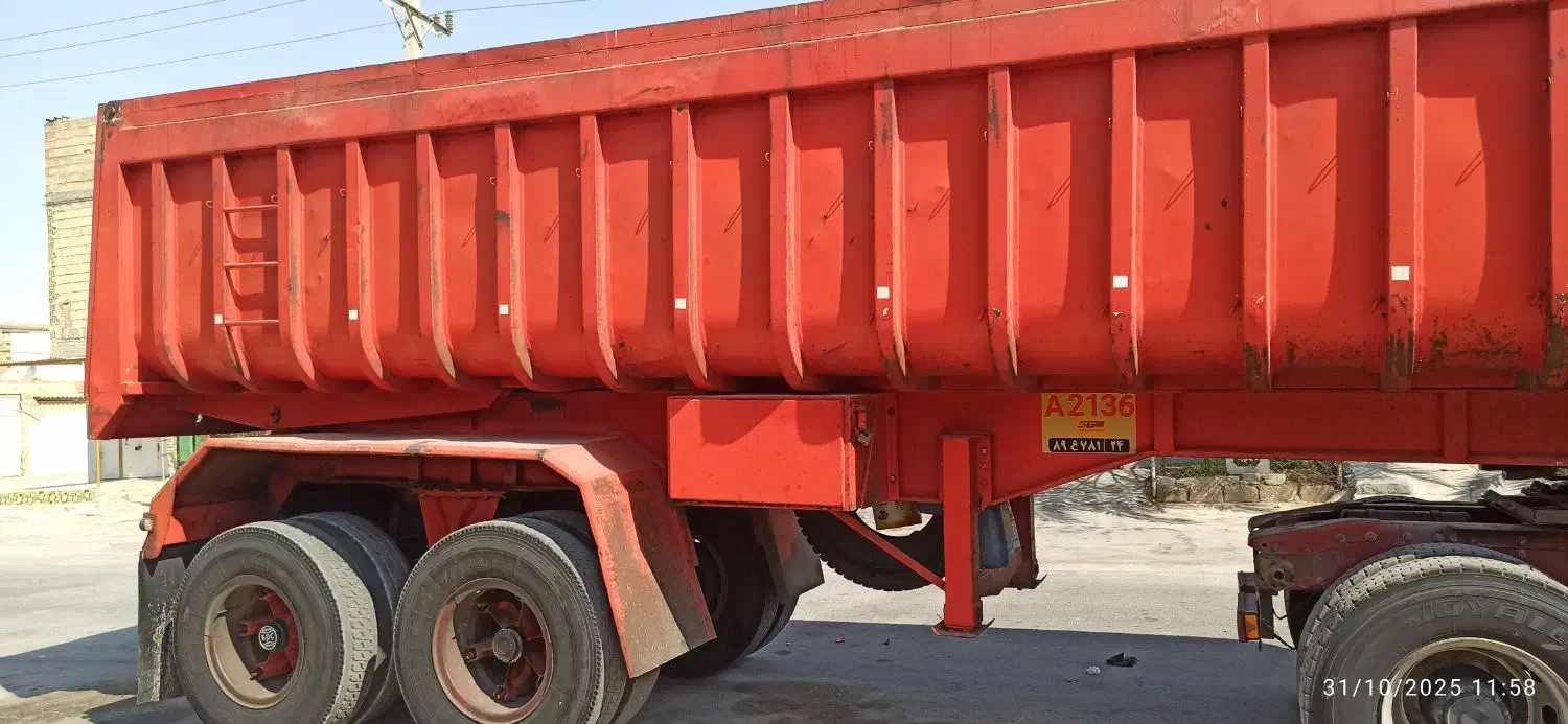 فروش تریلر کمپرس|خودرو سنگین|بندر ماهشهر, |دیوار