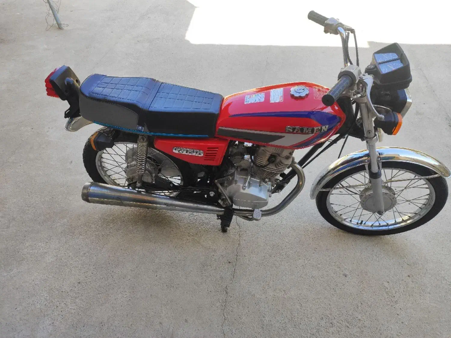 موتور پارکینگی پولی روغنی مدل 90|موتورسیکلت|بندر ماهشهر, |دیوار