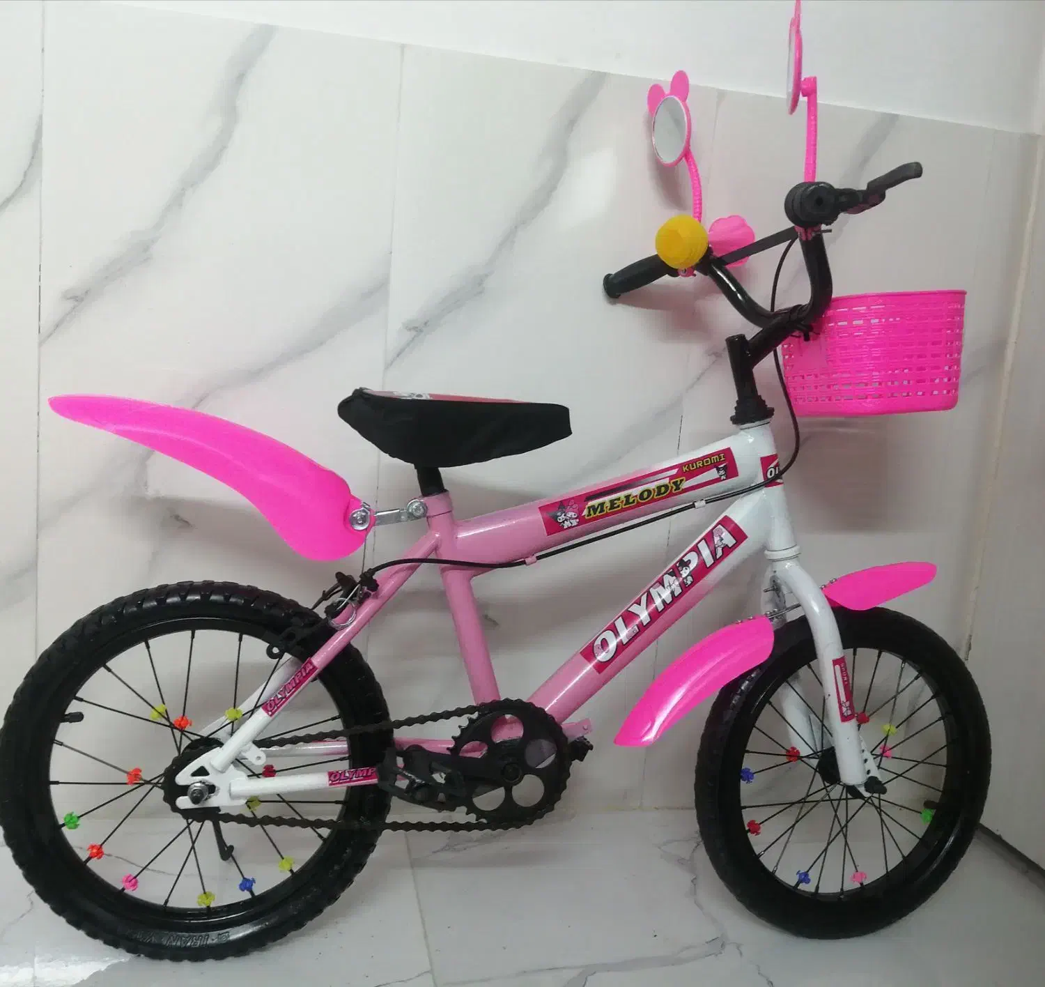 دوچرخه سایز 16 وسایز 20 دخترانه صورتی|دوچرخه، اسکیت، اسکوتر|مشهد, آیت الله کاشانی|دیوار