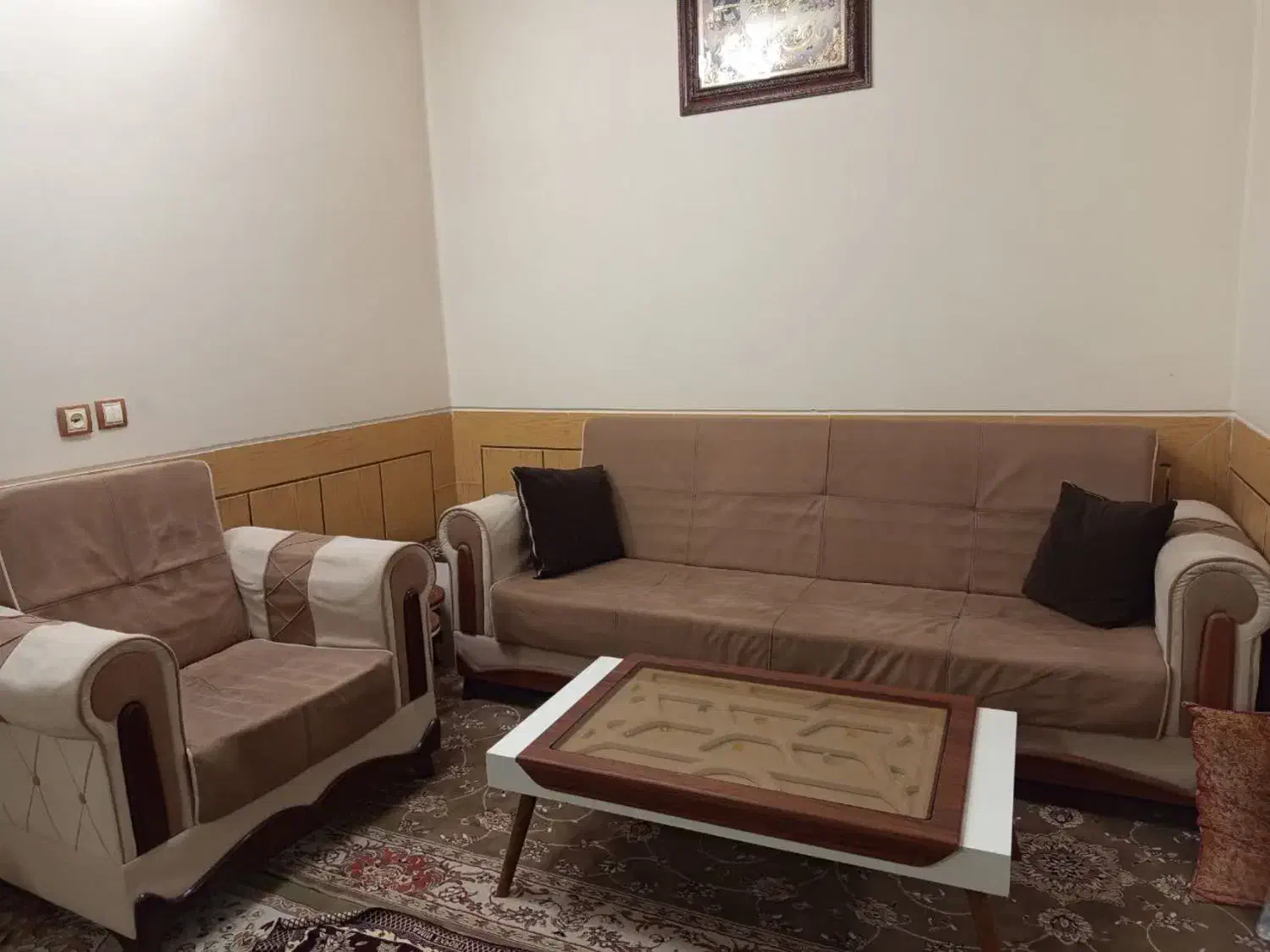 مبل راحتی 10نفره|مبلمان خانگی و میز عسلی|شهرضا, |دیوار