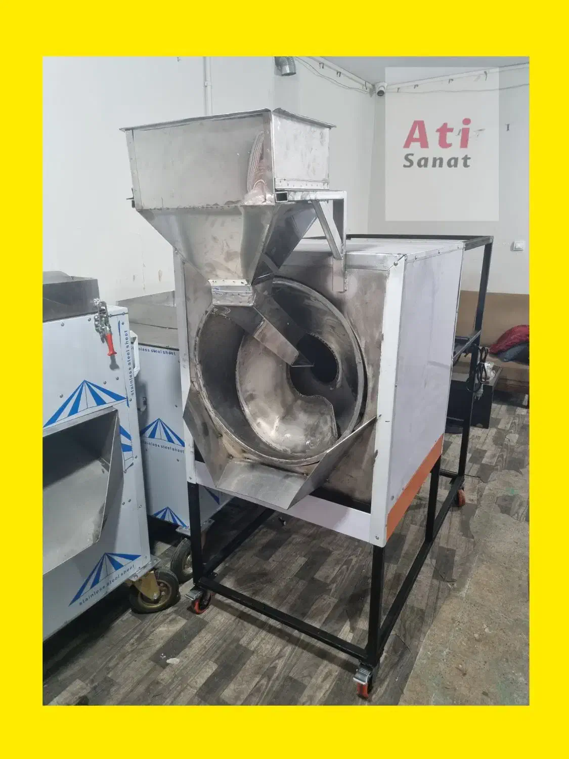 دستگاه+تفت++تخمه+شعله آبی برنر پخت آجیل|اجاق گاز و لوازم برقی پخت‌وپز|تهران, تهرانسر شمالی|دیوار