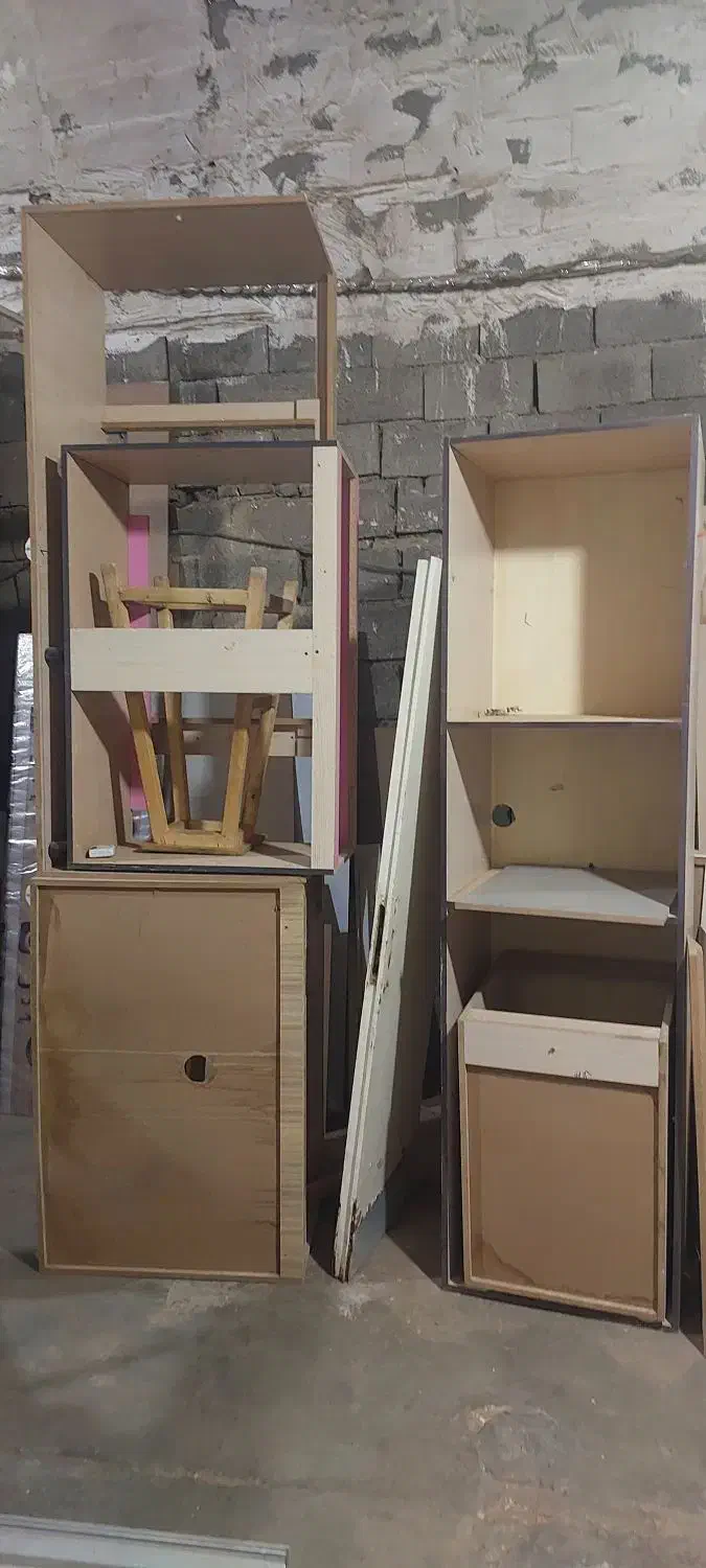 فروش ۵تیکه کابینت هوای۴تیکه زمینی همراه صفحه لولا|مصالح و تجهیزات ساختمان|فردیس, شهرک شهید حسینی|دیوار