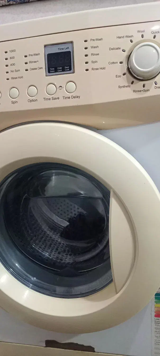 یک عدد لباسشویی دوو سالم|ماشین لباسشویی و خشک‌کن لباس|رشت, حمیدیان|دیوار