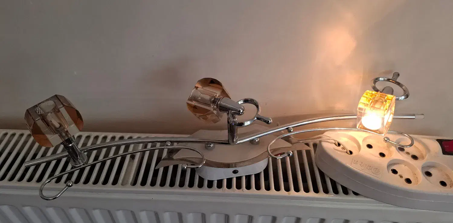 چراغ سقفی سه لامپی، مدل هالوژن خیلی شیک|لوستر و چراغ آویز|تبریز, |دیوار