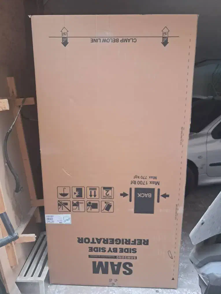 کارتن یخچال ساید سامسونگ (سام)|ابزارآلات|تهران, سجاد|دیوار