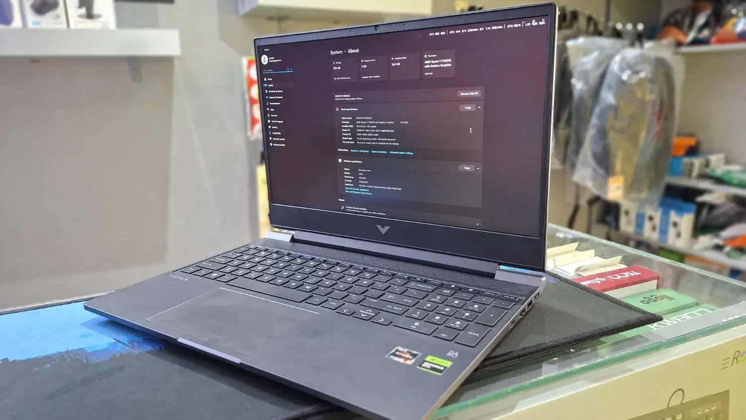 لپ‌تاپ گیمینگ HP Victus|رایانه همراه|خرم‌آباد, |دیوار