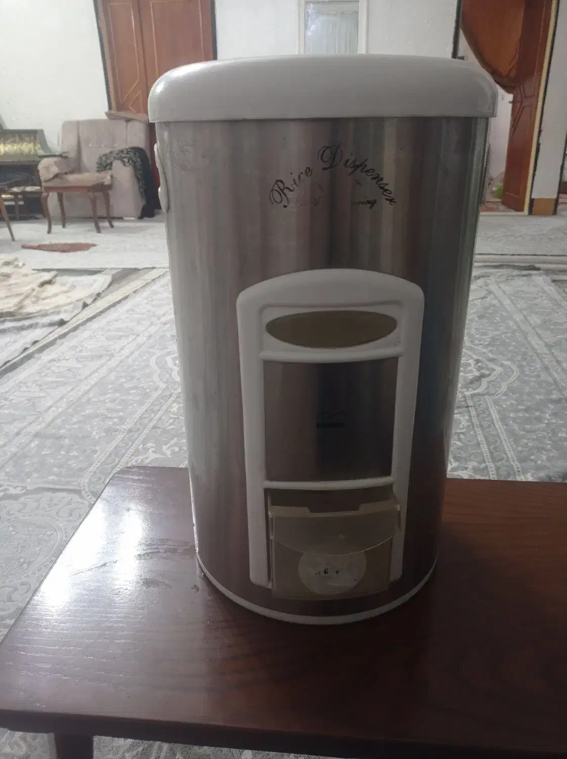 سطل برنج استیل ۱۰کیلویی|ظروف نگهدارنده، پلاستیکی، یک‌بارمصرف|نیشابور, شهرک اندیشه|دیوار