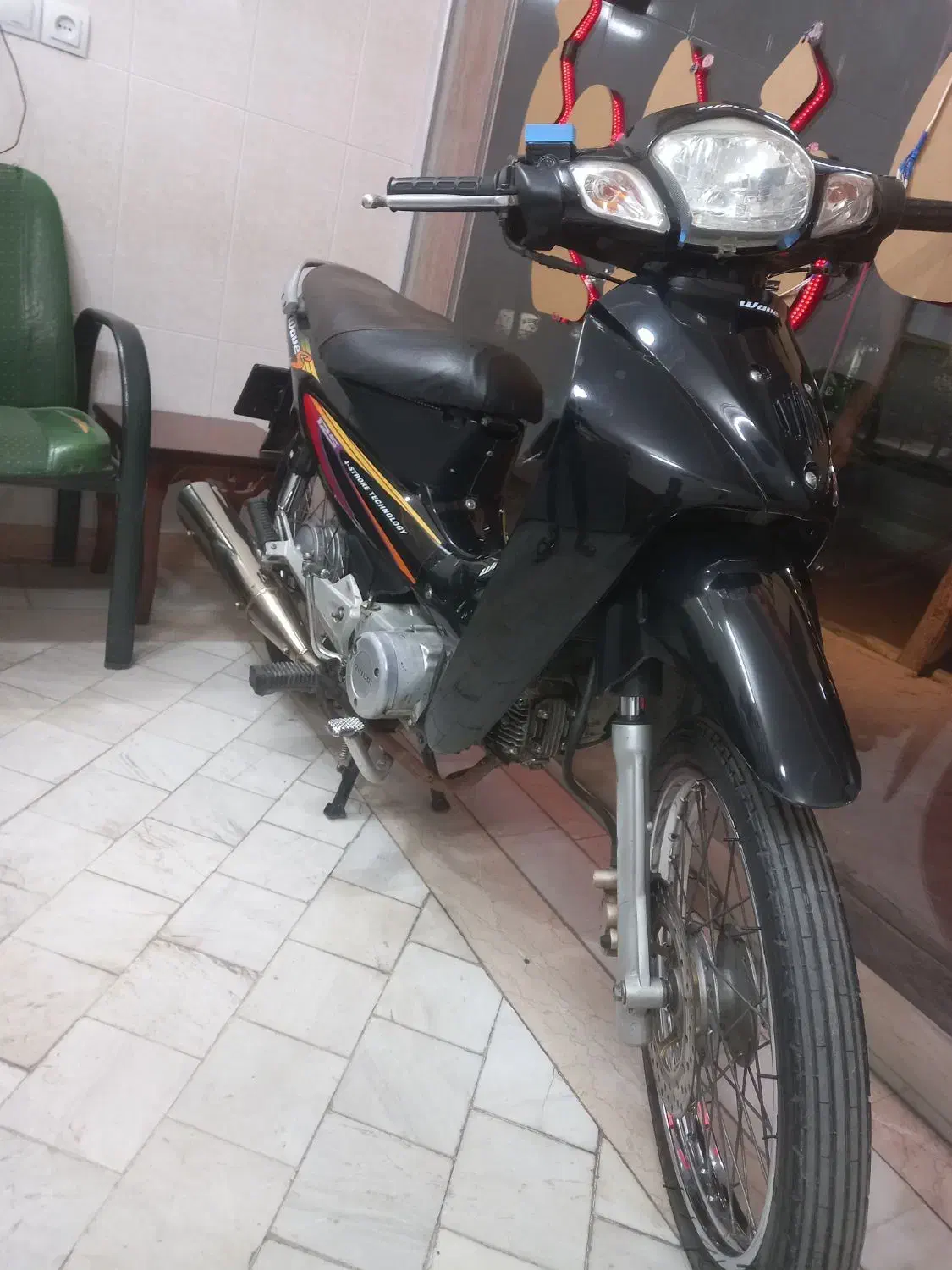 بیکلاج مدل ۱۳۸۶ طرح ویو در حد صفر|موتورسیکلت|کاشان, لتحر|دیوار