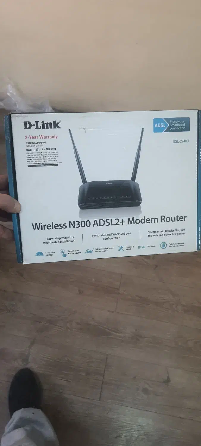 مودم ۲۷۴۰ دی لینک|مودم و تجهیزات شبکه|تهران, شهرآرا|دیوار