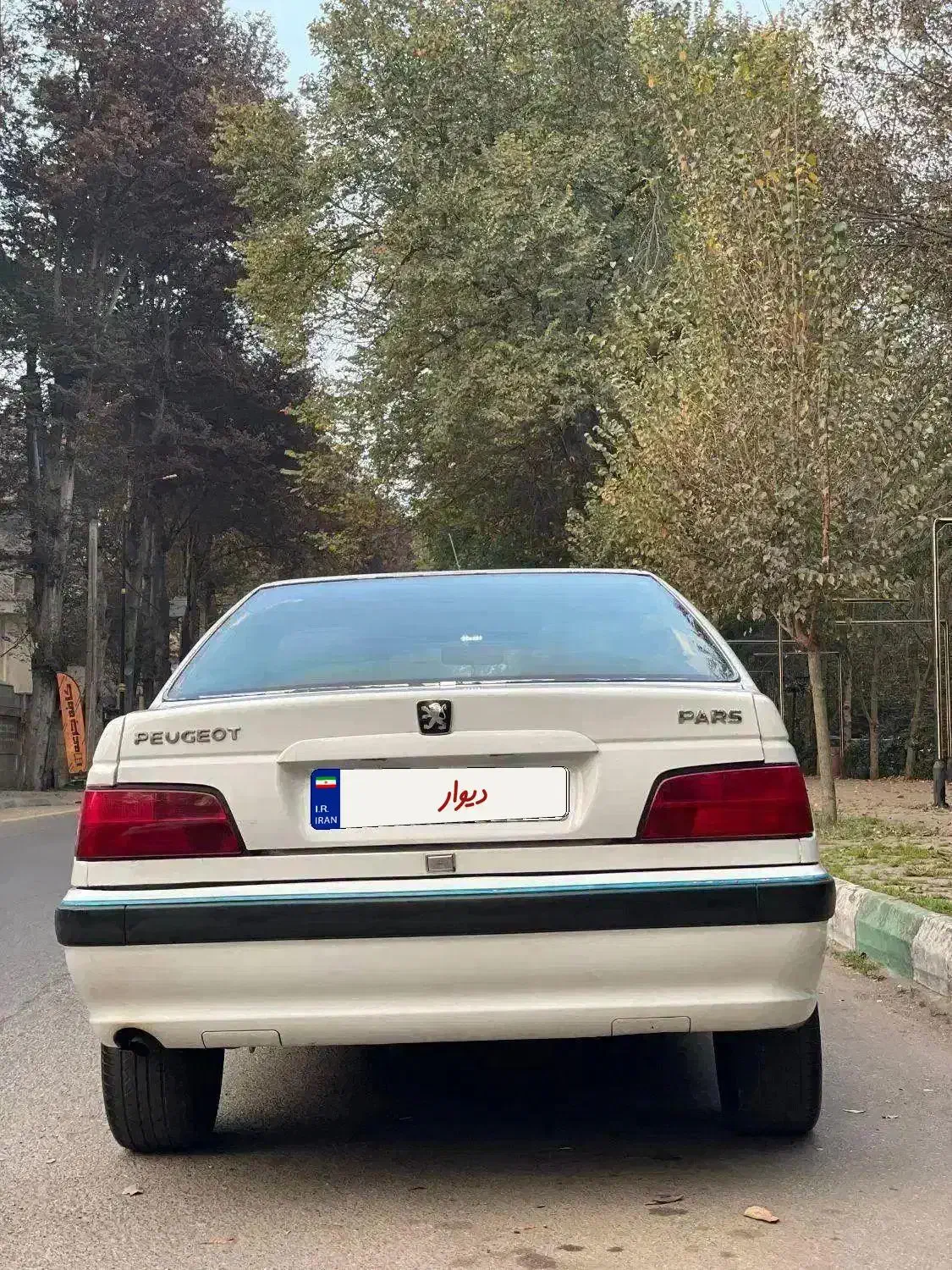 پژو پارس مدل آخر87 در حد صفر و استثنایی|خودرو سواری و وانت|رشت, چمارسرا|دیوار