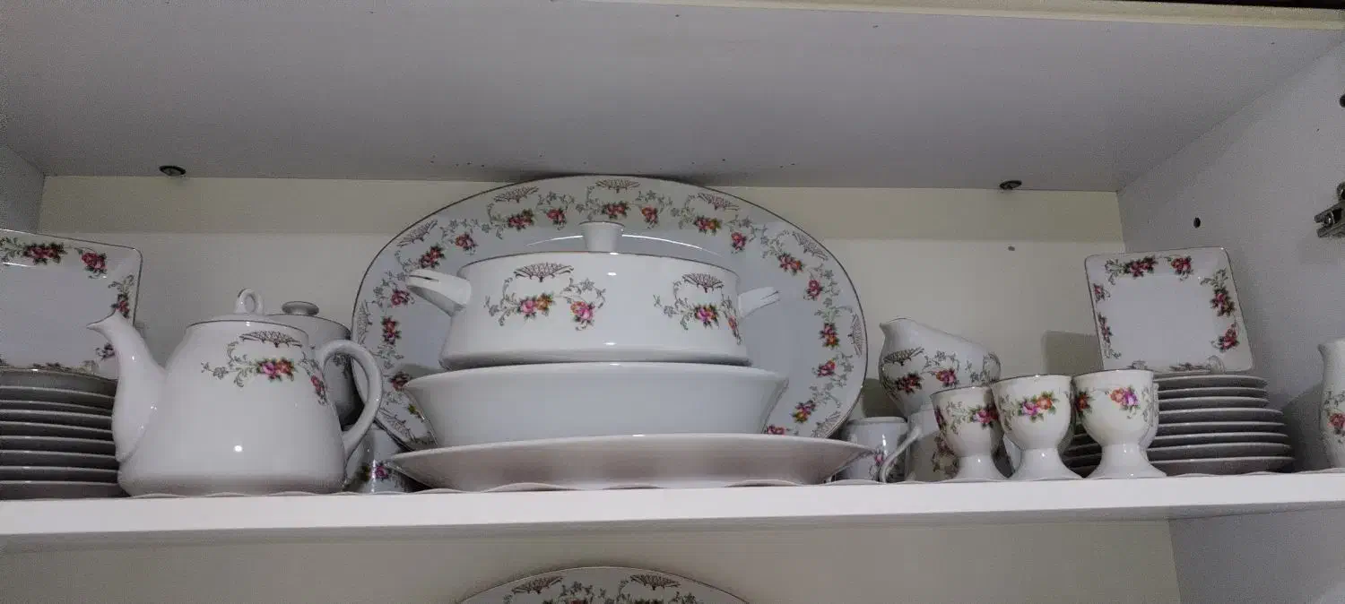 سرویس چینی، کمد،|ظروف سرو و پذیرایی|مشهد, بهارستان|دیوار