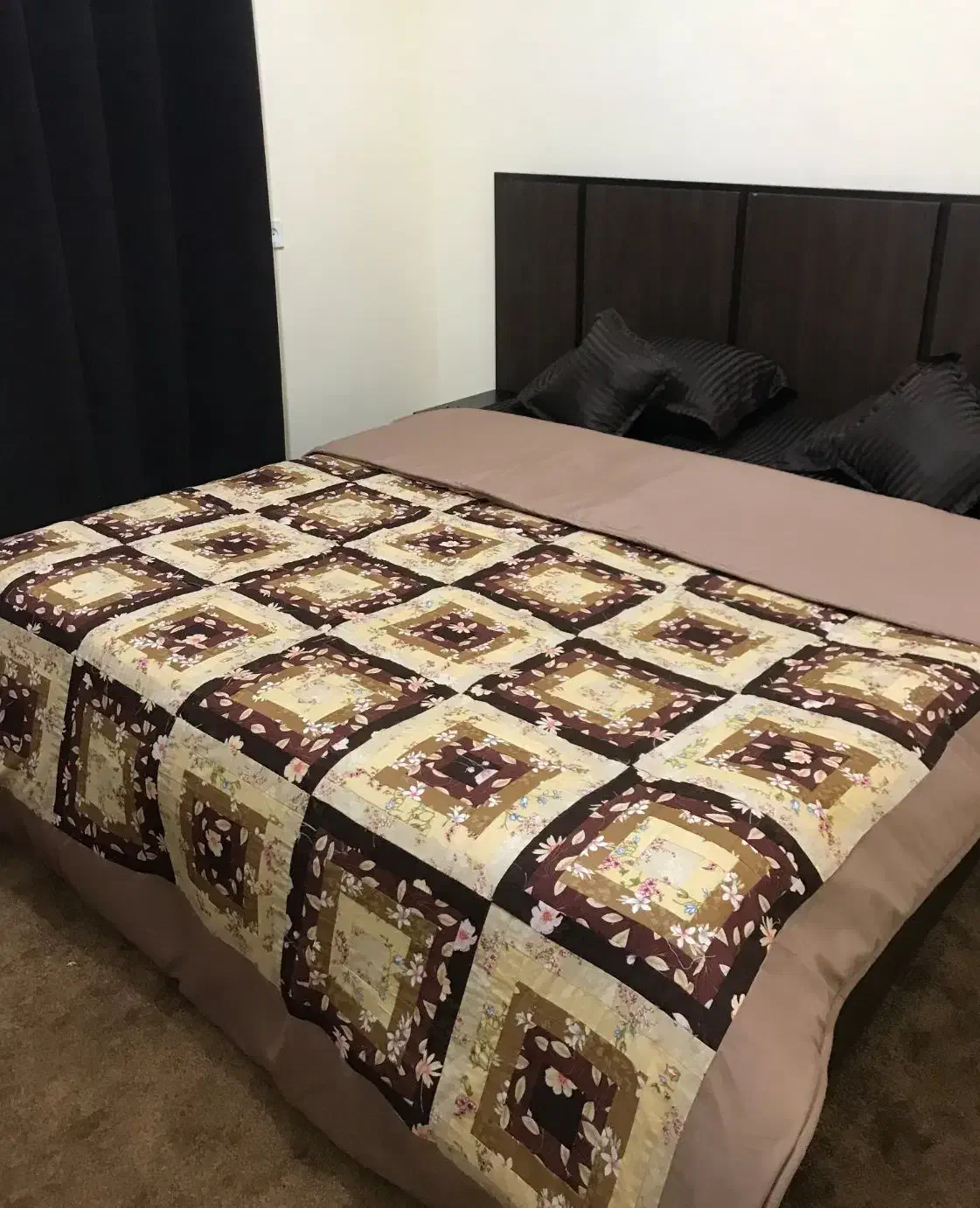 تخت دو نفره همراه با تشک|تخت و سرویس خواب|یاسوج, |دیوار