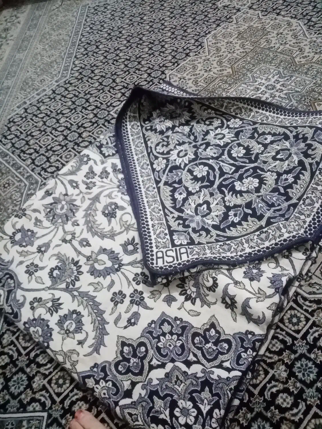 حصیردوتاست بزرگ عالی سنتی|روفرشی|ازنا, |دیوار