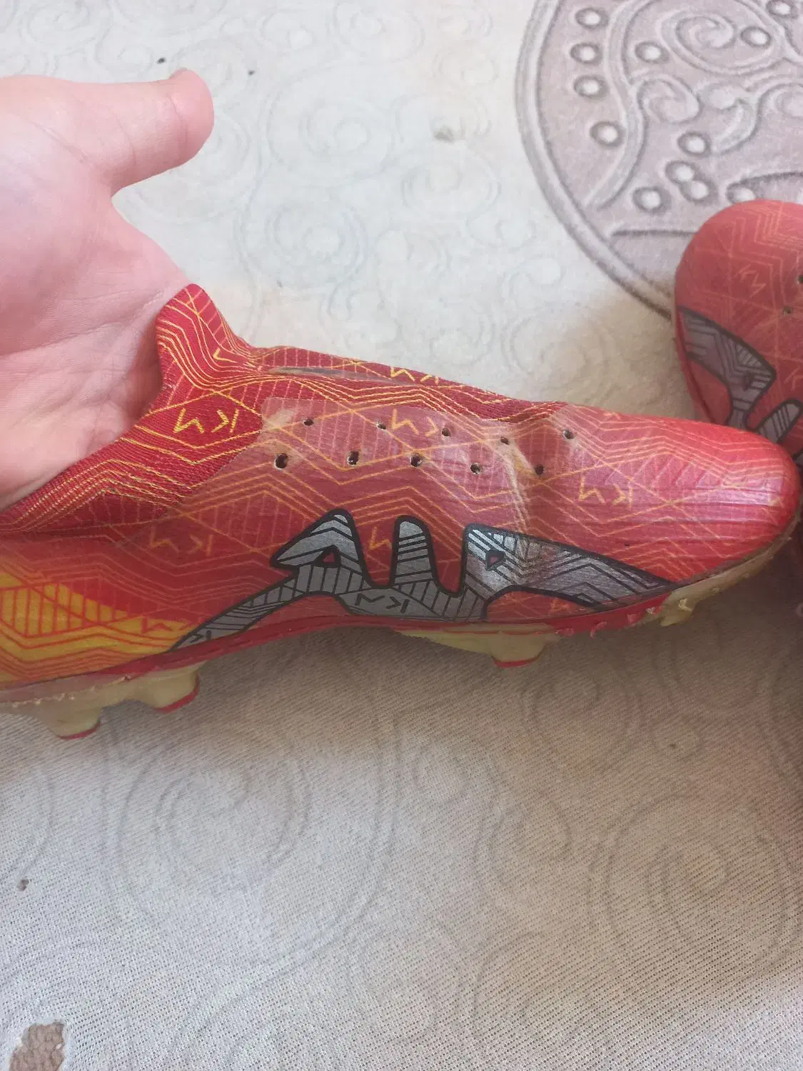 کفش فوتبال سایز 40.41|کیف، کفش، کمربند|ارومیه, |دیوار