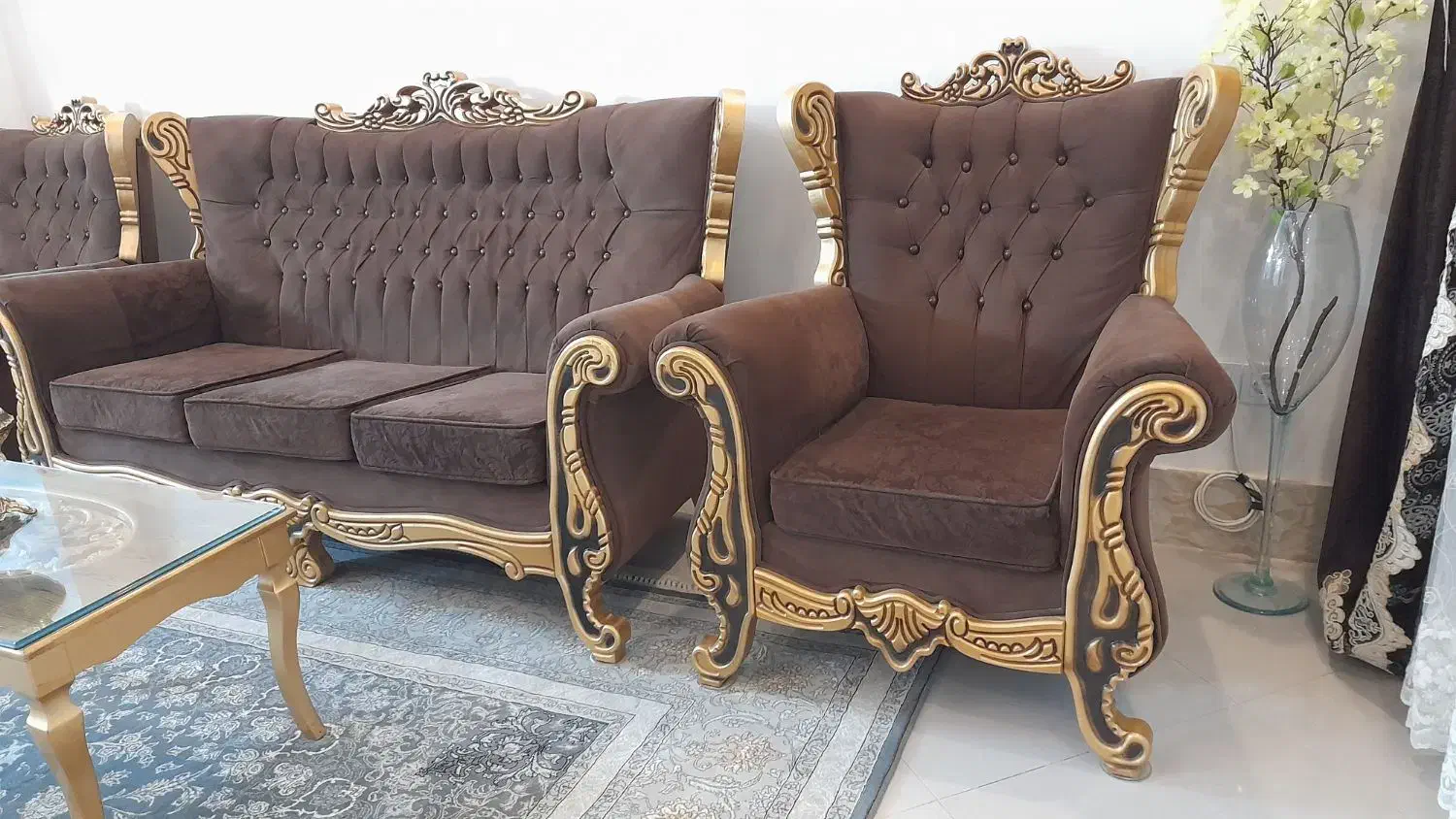 مبل هفت نفره|مبلمان خانگی و میز عسلی|شیروان (خراسان), |دیوار