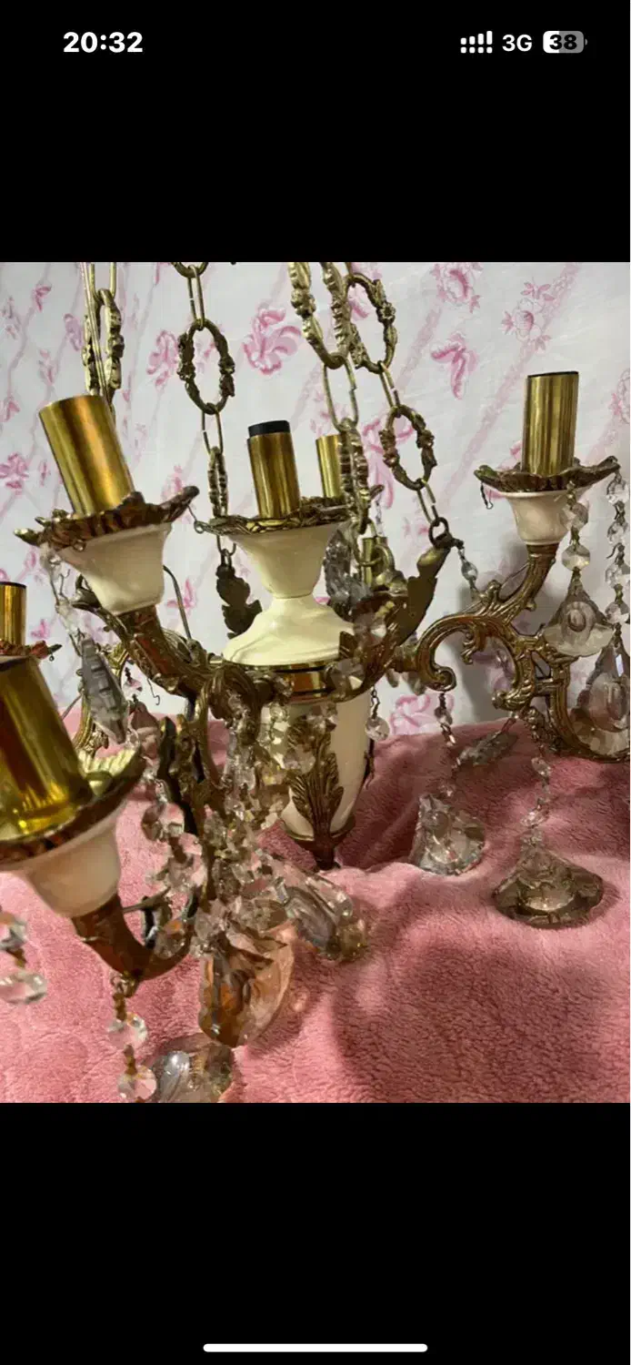 لوستر|لوستر و چراغ آویز|اردبیل, |دیوار