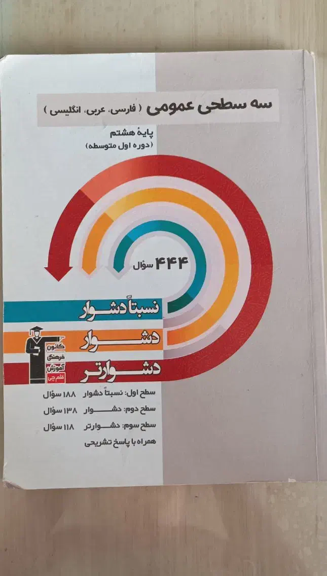 دو کتاب هشتم قلمچی|کتاب و مجله آموزشی|رشت, دیانتی|دیوار